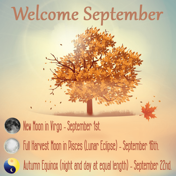 WELCOME SEPTEMBER