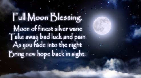 FULL MOON BLESSING