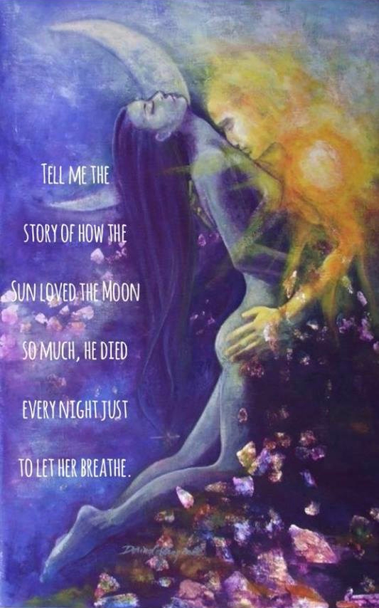 Sun and Moon by Dorina Costras