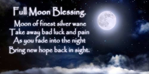 FULL MOON BLESSING