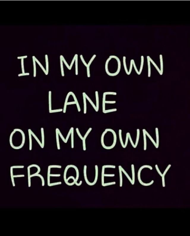 MY OWN LANE.JPG